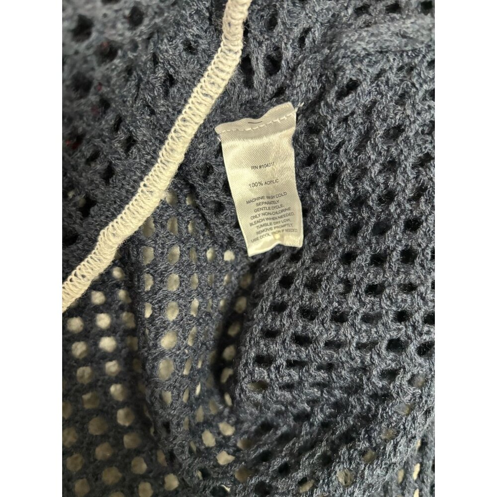 Planet Heart Juniors'  Women's Open-Knit Long-Sleeve Novelty Sweater Large NWT's - Picture 7 of 8
